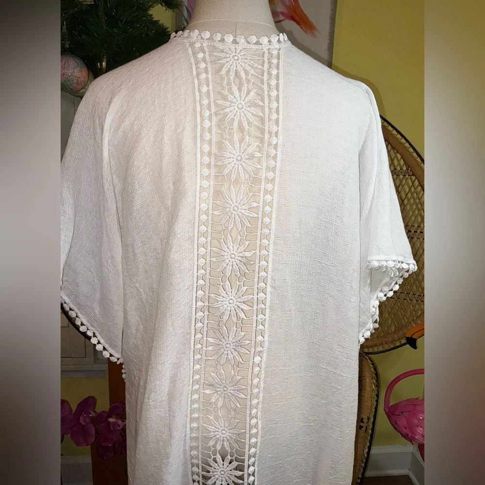 Vintage Lace Kimono One Size - Picture 9 of 14